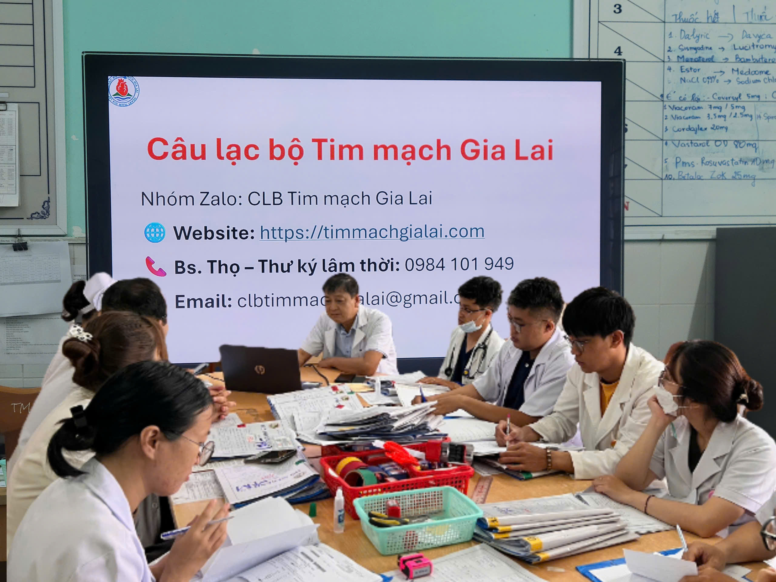 Dự thảo ” Quy chế làm việc Câu lạc bộ Tim mạch Gia lai”